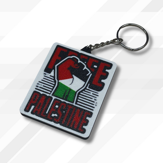 Freedom Fist - Free Palestine Emblem Keychain